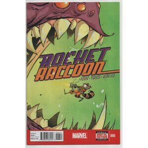 Rocket Raccoon 6 Marvel Comics 2015 VF/NM 9.0 Skottie Young Cover